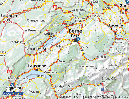 Mapa MICHELIN Sense - ViaMichelin