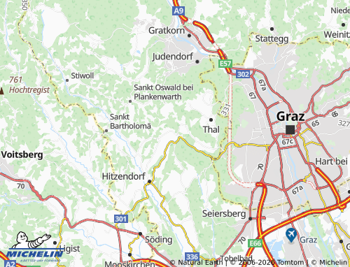 Carte MICHELIN Steinberg - ViaMichelin