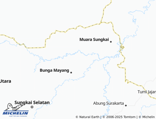 MICHELIN Sukadana Udik map - ViaMichelin