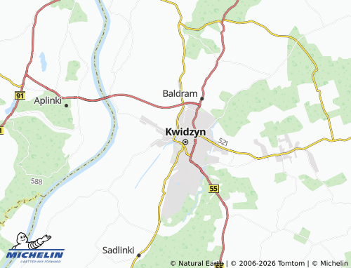MICHELIN-Landkarte Mareza - ViaMichelin