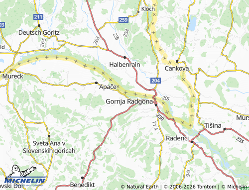 Carte MICHELIN Lutverci - ViaMichelin