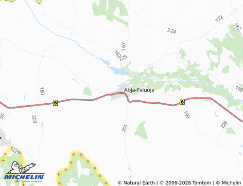 Mappa MICHELIN Abja-Paluoja - ViaMichelin