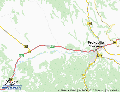 Mapa MICHELIN Potočić - ViaMichelin