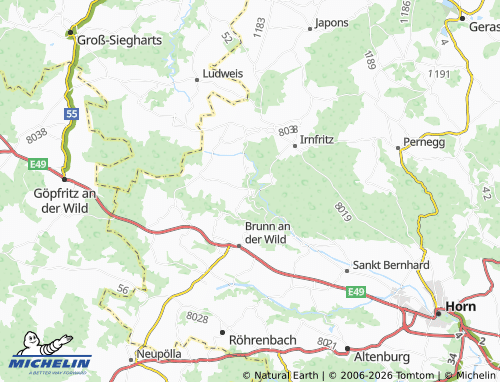Mapa MICHELIN Messern - ViaMichelin