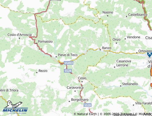 Mapa MICHELIN Vessalico - ViaMichelin