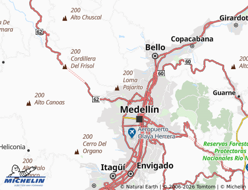 MICHELIN Cucaracho map - ViaMichelin