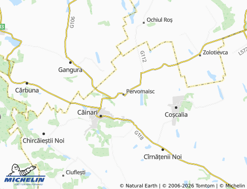 Mappa MICHELIN Pervomaisc - ViaMichelin