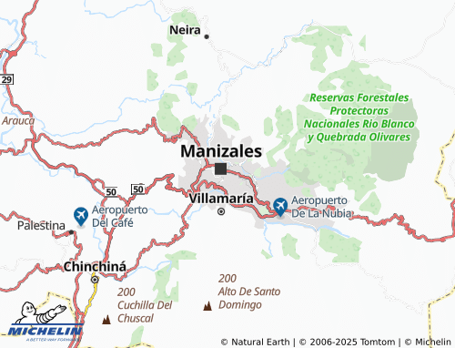 MICHELIN Vélez map - ViaMichelin