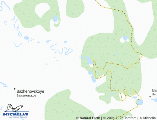 MICHELIN-Landkarte Subbotina - ViaMichelin