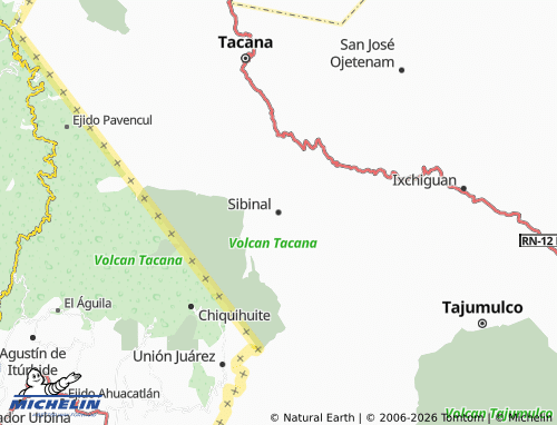 Mapa MICHELIN Sibinal - ViaMichelin