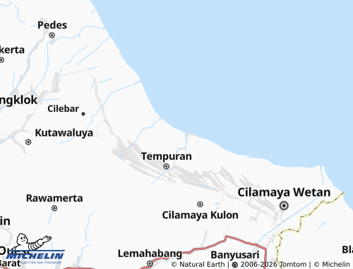 MICHELIN Ciparagejaya map - ViaMichelin