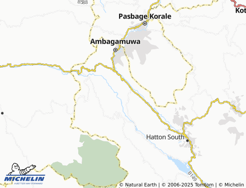 MICHELIN Dehigasthenna map - ViaMichelin