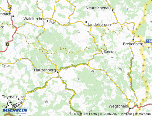 MICHELIN-Landkarte Geiersberg - ViaMichelin