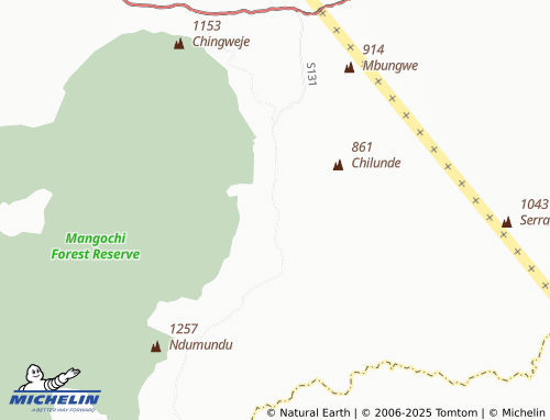 MICHELIN Masuku map - ViaMichelin