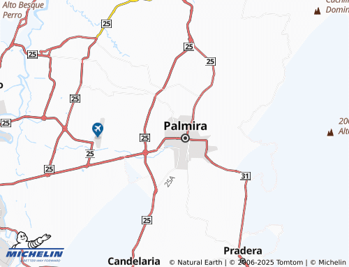 MICHELIN Urbanización Santa Teresita map - ViaMichelin