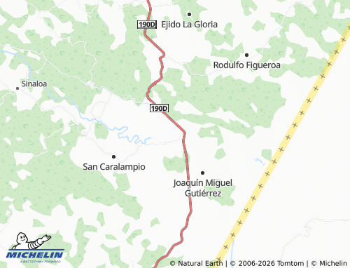 Mapa MICHELIN El Paraíso - ViaMichelin