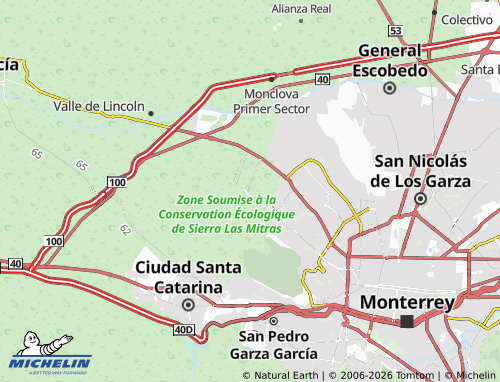 Mappa MICHELIN Puerta de Hierro Sector Alborán - ViaMichelin