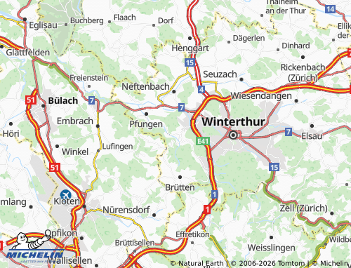 Kaart MICHELIN Weiertal - ViaMichelin