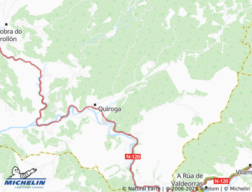MICHELIN Carballo de Hospital map - ViaMichelin