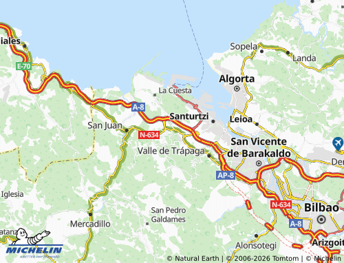 Carte MICHELIN Gallarta - ViaMichelin