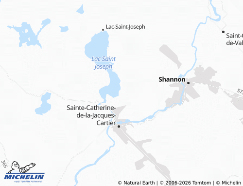 Mappa MICHELIN Fossambault-sur-le-Lac - ViaMichelin