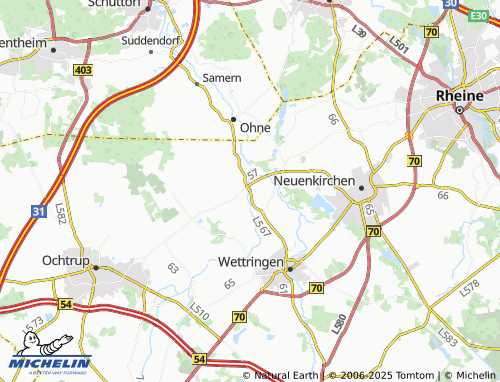 MICHELIN Bilk map - ViaMichelin