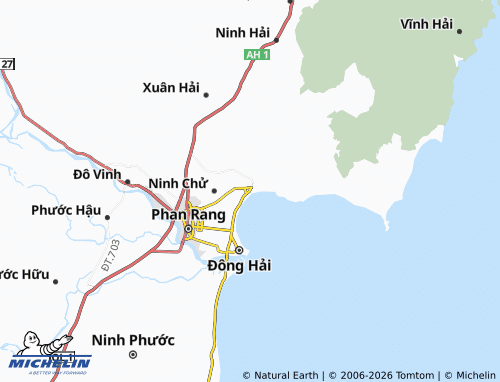 Mapa MICHELIN Ninh Hải - ViaMichelin