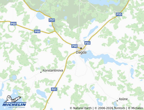 Mapa MICHELIN Ozoliņi - ViaMichelin