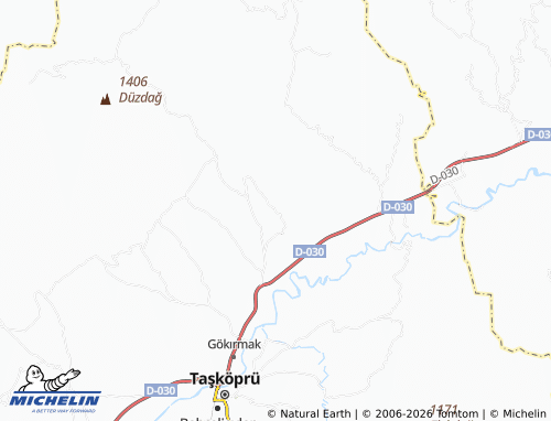 MICHELIN-Landkarte İncesu - ViaMichelin