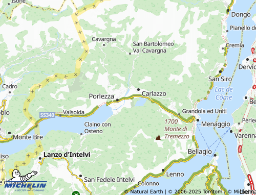 Mappa MICHELIN San Pietro Sovera - ViaMichelin