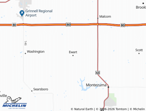 Mappa MICHELIN Ewart - ViaMichelin