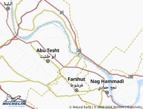 Mappa MICHELIN Jazeerat al-Doum - ViaMichelin