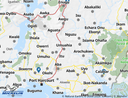 Mappa MICHELIN Abia - ViaMichelin