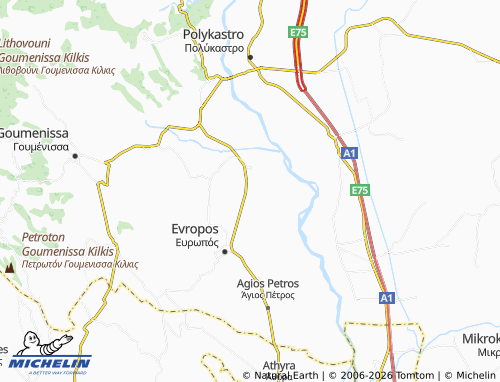 Carte MICHELIN Ryzia - ViaMichelin