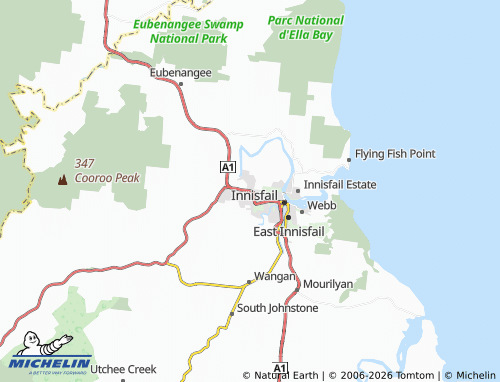 Mapa MICHELIN Goondi Bend - ViaMichelin