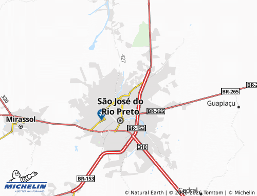 Mapa MICHELIN Jardim do Bosque - ViaMichelin