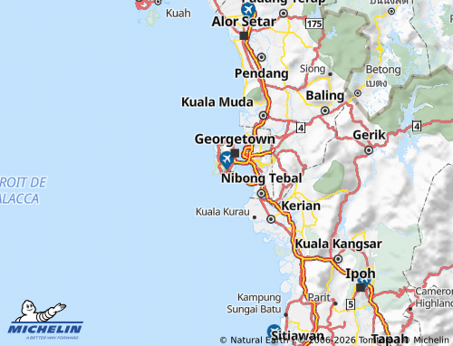 Mappa MICHELIN Barat Daya - ViaMichelin