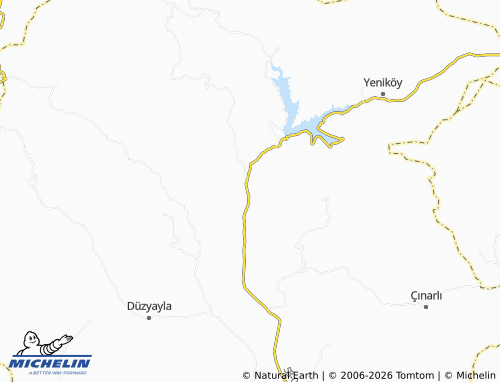 MICHELIN Özen map - ViaMichelin