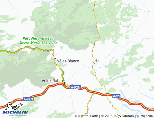 MICHELIN El Cercado map - ViaMichelin