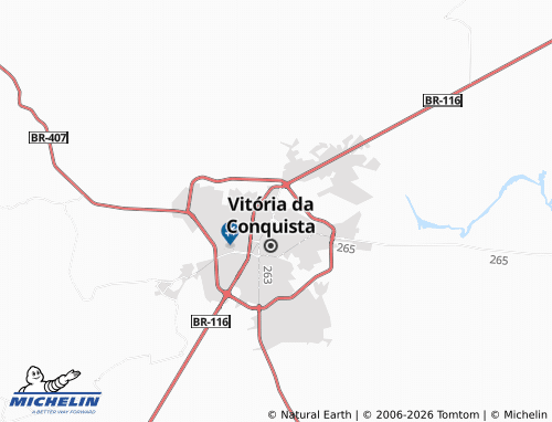 Mappa MICHELIN Cruzeiro - ViaMichelin