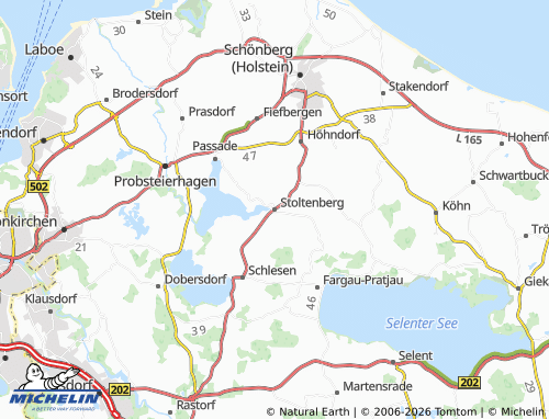 MICHELIN Stoltenberg map - ViaMichelin