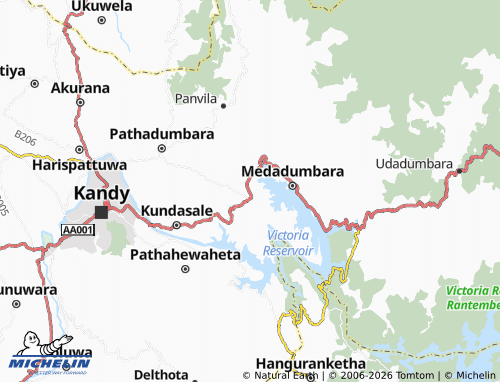 Mappa MICHELIN Gonawala South - ViaMichelin