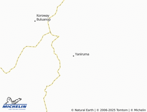 MICHELIN-Landkarte Yaniruma - ViaMichelin