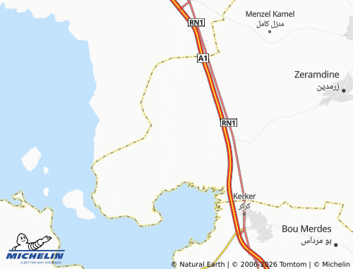 Carte MICHELIN Mzaougha - ViaMichelin