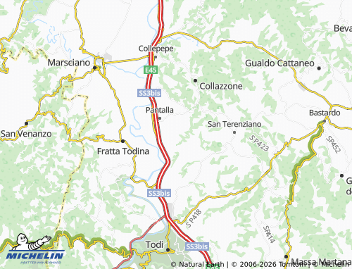 MICHELIN Ripaioli map - ViaMichelin