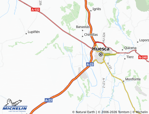 Kaart MICHELIN Banariés - ViaMichelin