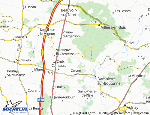 MICHELIN Villenouvelle map - ViaMichelin