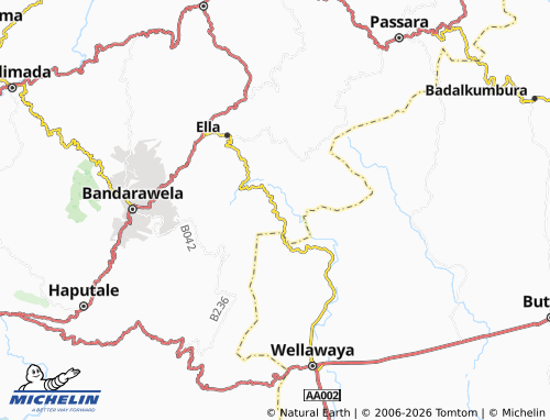 Mapa MICHELIN Karandagolla - ViaMichelin