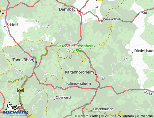 Mappa MICHELIN Klings - ViaMichelin