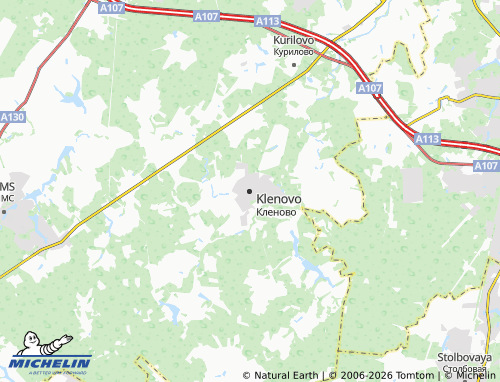 Carte MICHELIN Klenovo - ViaMichelin